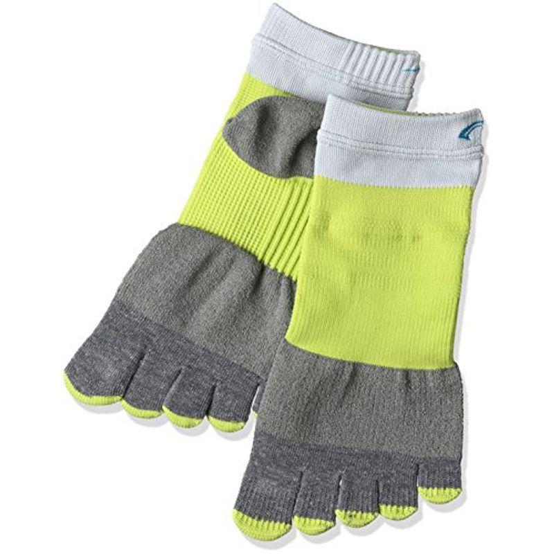 ファッション 海外花系 フットマックス ランニングソックス Fxr107 メンズ ライトグレー ライムグリーン 日本 M 日本サイズm相当 P5iclutw05 Www Sakphotography Com