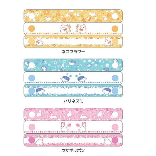 名入れ無しスナップボタン付きネームタグ3枚セット : お名前シールの