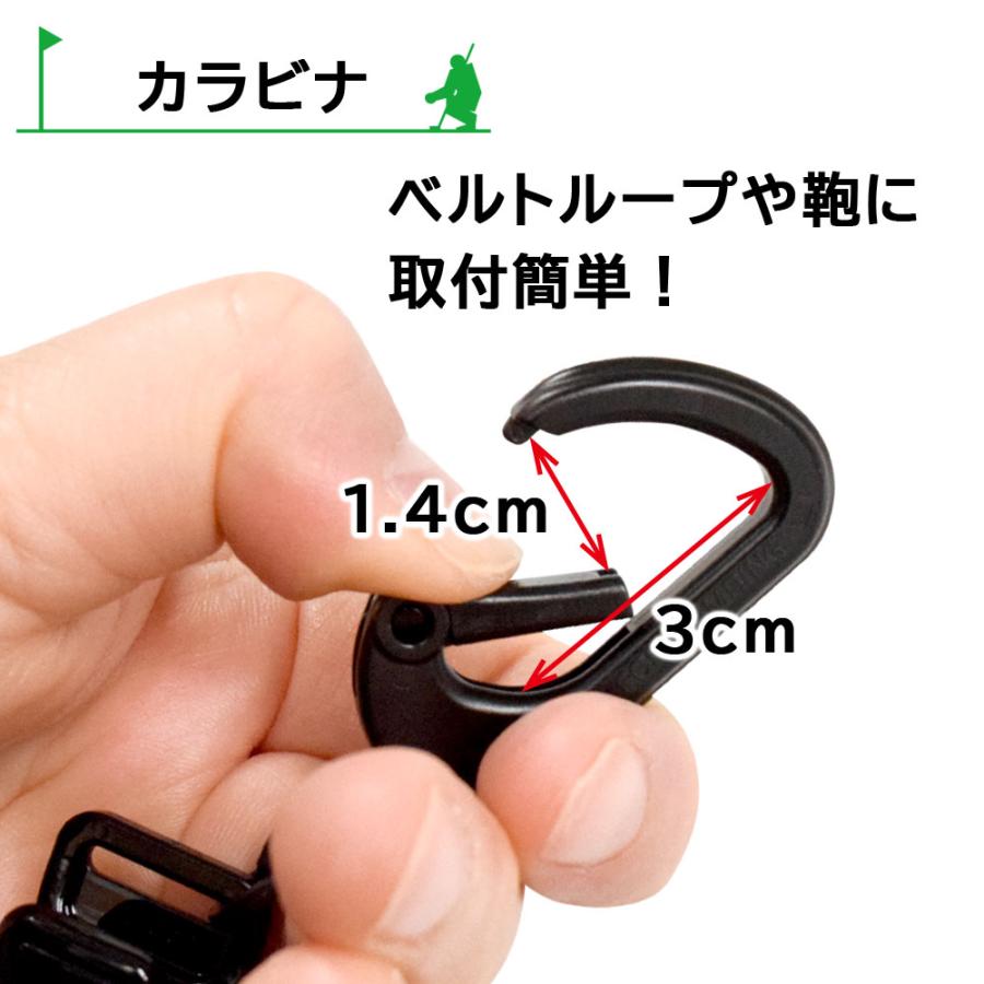グローブホルダー洗濯バサミ式クリップ回転式樹脂カラビナ付 日本製