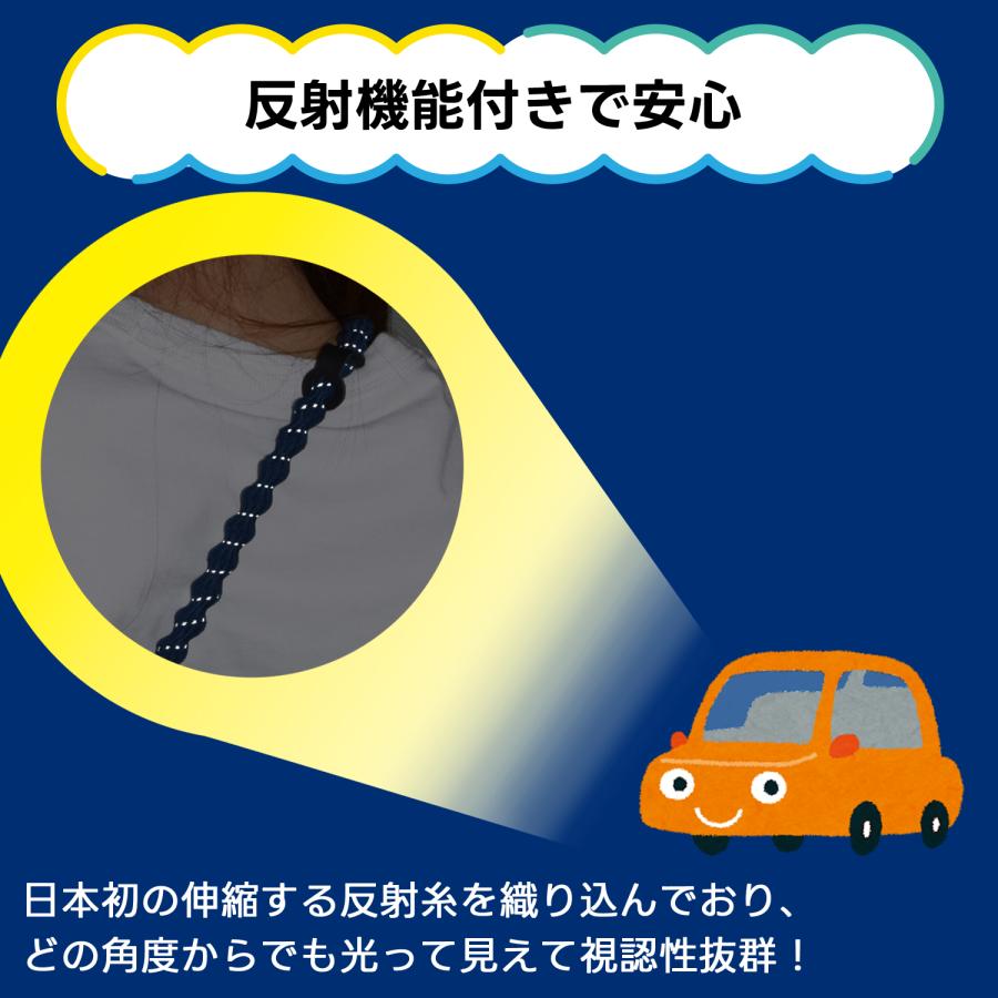 伸びるスマホショルダー ビーンズストラップ 反射機能付き メール便送料無料 日本製 |  | 12