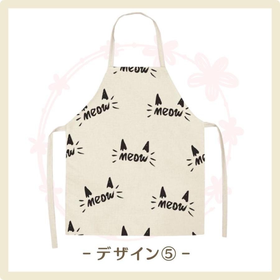 猫円　フレンチワーク インディゴリネン エプロン 猫円 フレンチワーク インディゴリネン エプロン 猫円 フレンチワーク