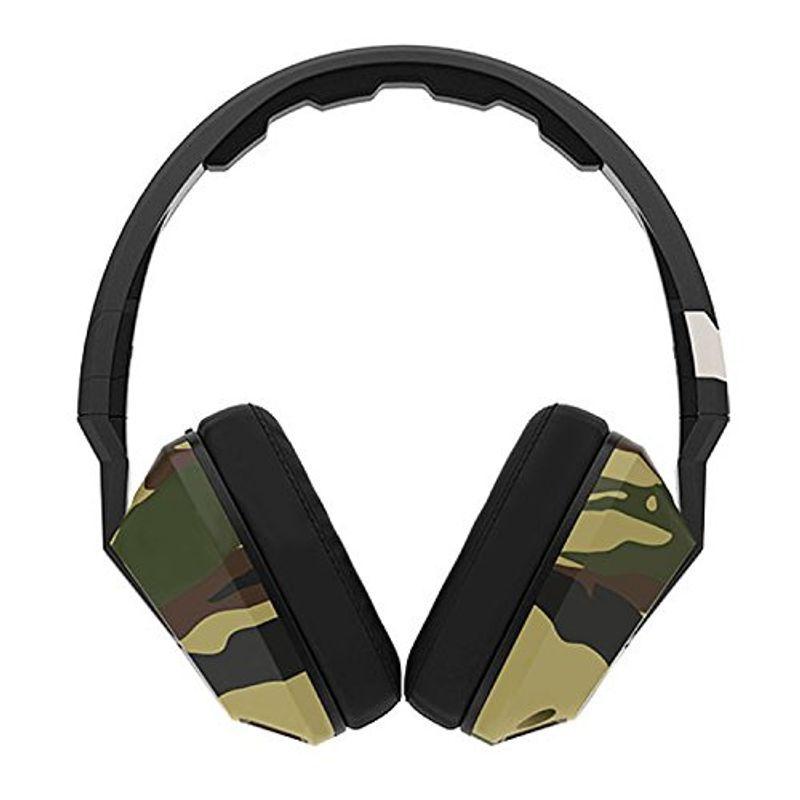 Skullcandy Crusher Over-Ear Headphones with Mic - Camo/Slate/Orange