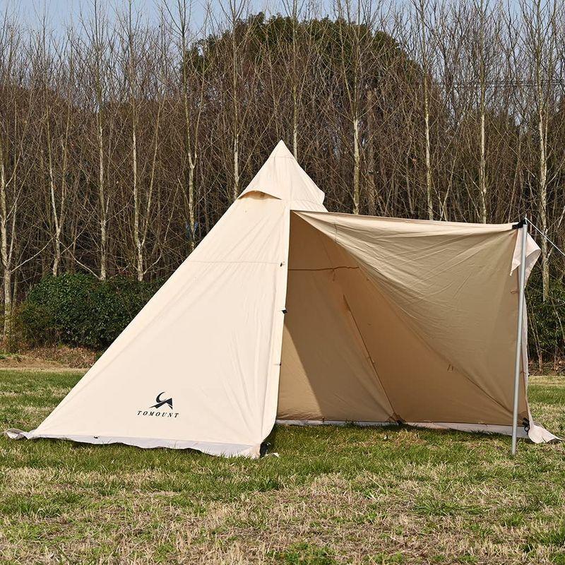 44 割引ホワイト系21新発 Tomount ワンポールテント ポリコットンテント Tcテント テント タープ アウトドアホワイト系 Zaccherahotels Com