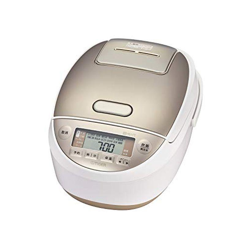 タイガー魔法瓶 Tiger 炊飯器 土鍋コーティング 5 5合 圧力ih 土鍋コーティング 少量高速炊き 1合約17分 ホワ 炊飯器 冷凍ご飯メニュー付き And Peace 炊きたて 冷凍ご飯メニュー付き 販売初回販売