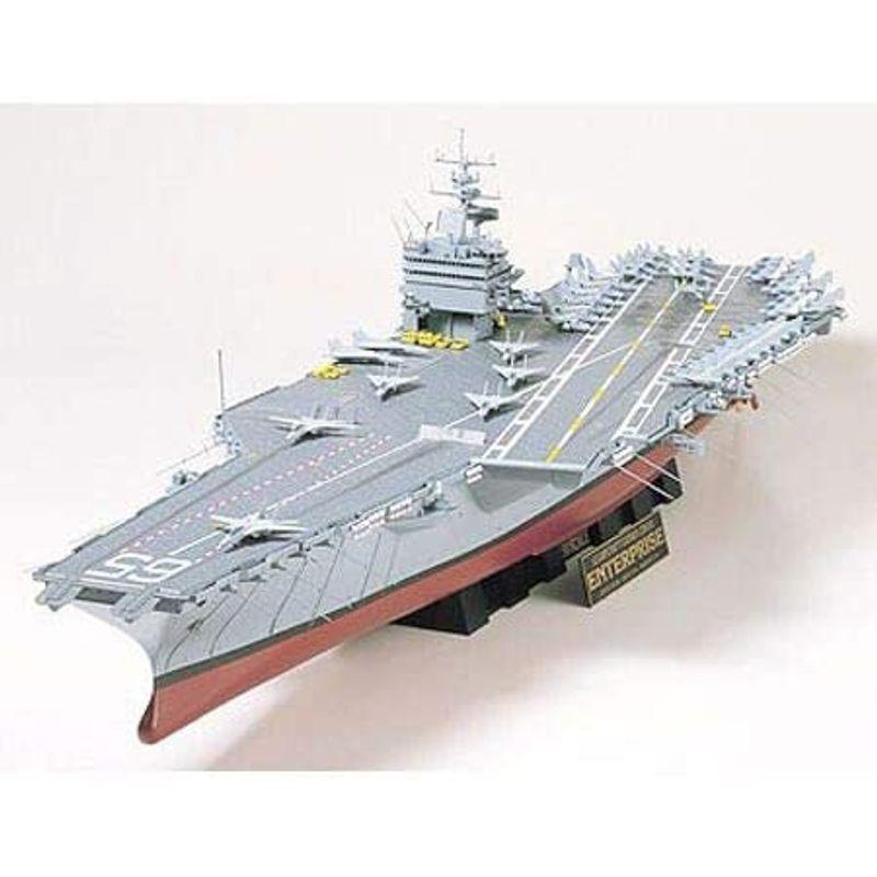 タミヤ 1/350 艦船シリーズ No.7 アメリカ海軍 原子力航空母艦 CVN-65 エンタープライズ プラモデル 78007 1/350 艦船シリーズ No アメリカ海軍 原子力航空母艦 CVN エンタープライズ プラモデル