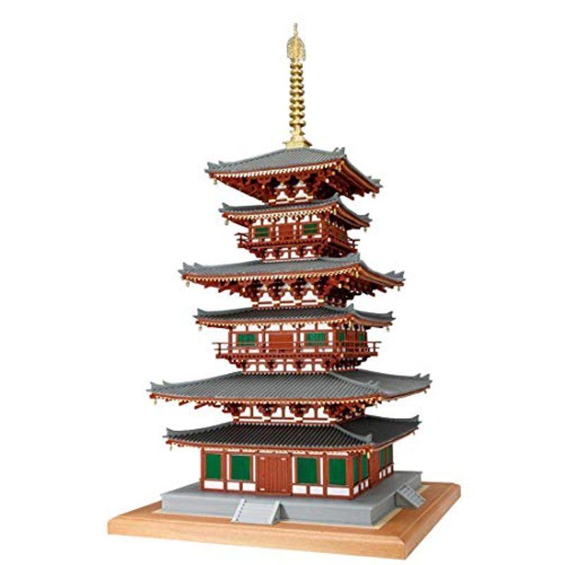 ウッディジョー 1/75 薬師寺 西塔 木製模型 組み立てキット(20155円)