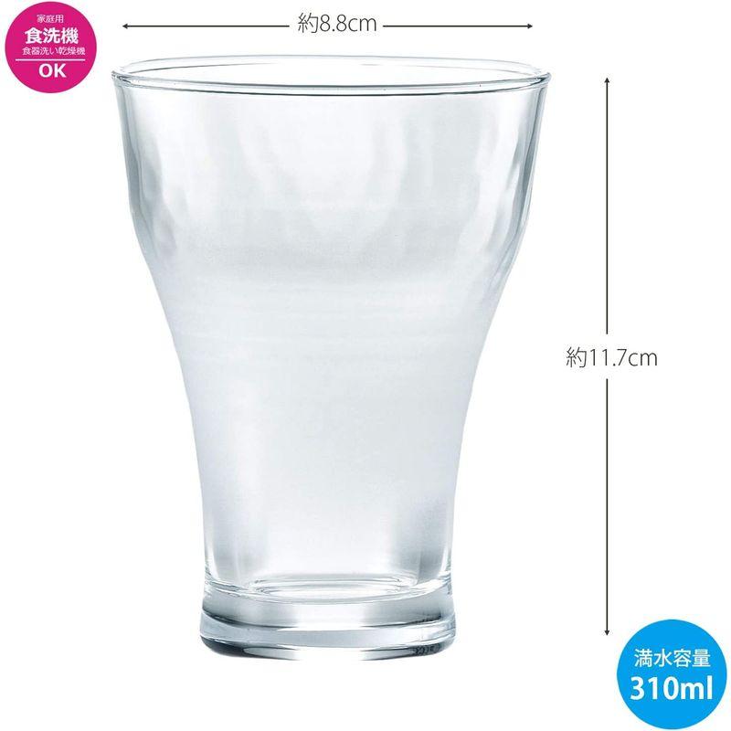 期間限定送料無料東洋佐々木ガラス ビールグラス クリア 約310ml B-38102-S304 泡立ちぐらす のどごし 食洗機対応 日本製  アルコール用品