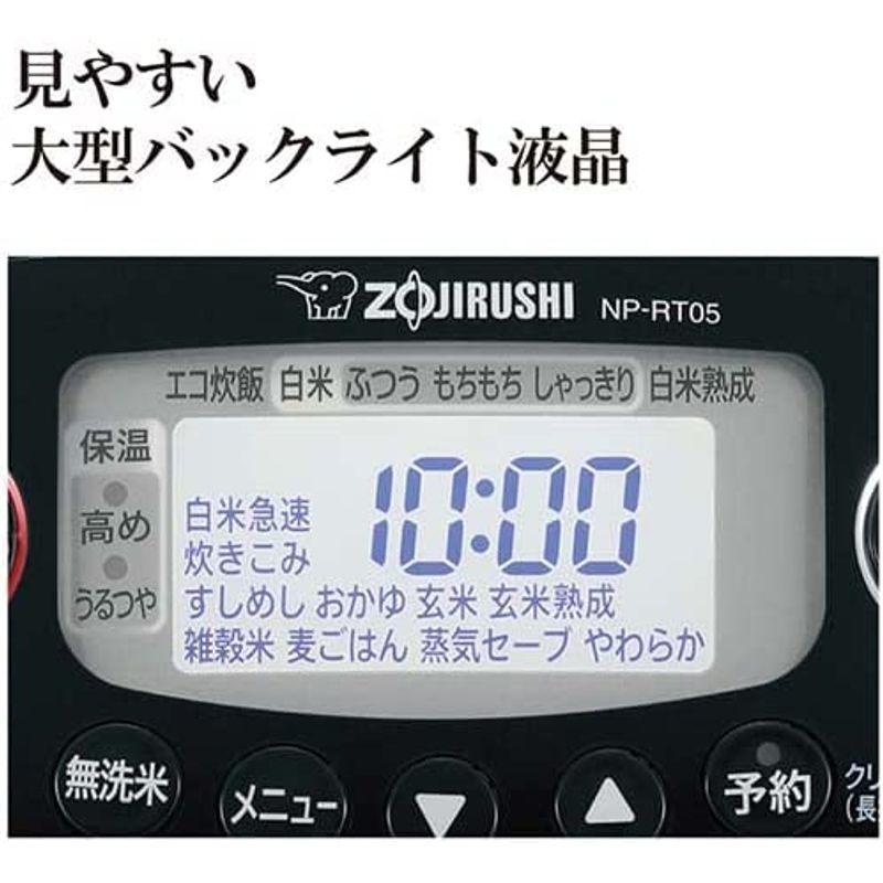象印マホービン 炊飯器 3合 圧力IH式 極め炊き プラチナ厚釜 ブラック NP-RT05-BA 調理器具 セーブイン・ダストリー SV-5974 LEDライト付電動爪切り