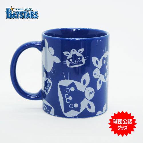 横浜DeNAベイスターズ グッズ DB.スターマン 総柄 マグカップ