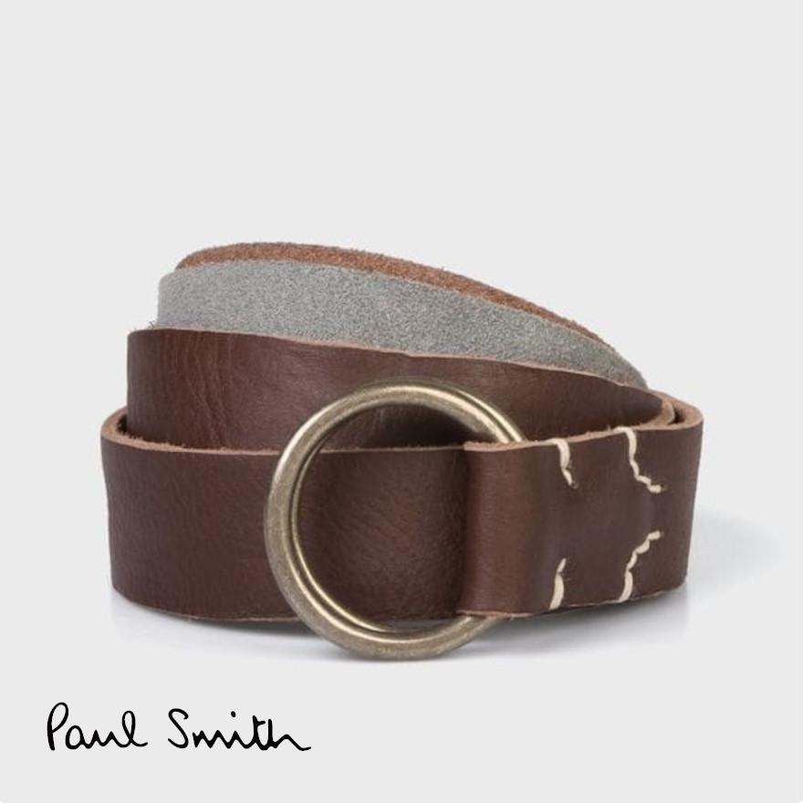 純正通販店 Paulsmith Wリングレザー ベルト ポールスミス 値下げ中 Www Superavila Com