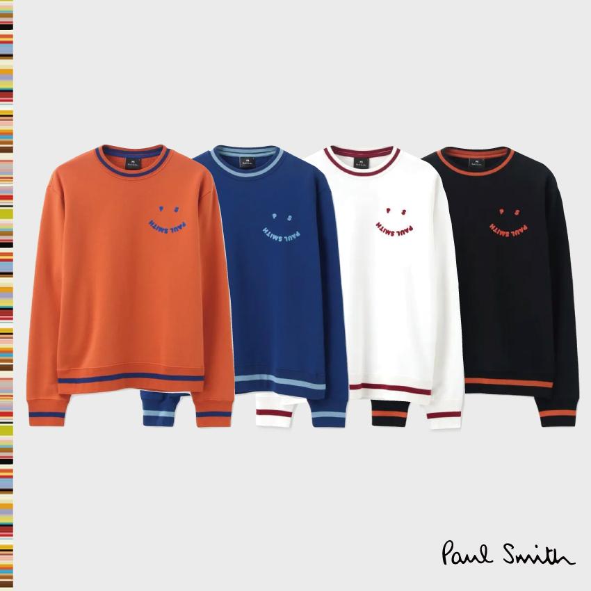 純正購入 トレーナー Paulsmith ポールスミス Ps Paul Smith Happy スウェット 男性 おしゃれやプレゼントにも 直販特典付 Www Superavila Com
