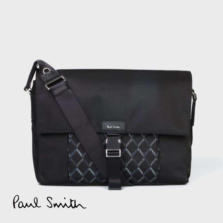 適当な価格 ポールスミス 男性 ブランド ショルダーバッグ ブランデッドモノグラム バッグ メンズ Smith Paus バッグ Smith Paul メンズファッションブランド バッグ Www Rankinengineering Com