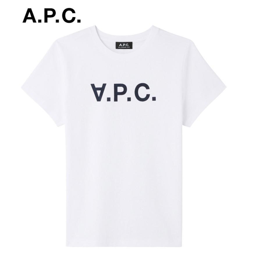 一番人気物 ブランド アーペーセー FEMME A.P.C.  Tシャツ レディース VPC シンプル　おしゃれ ホワイトTシャツ 半袖