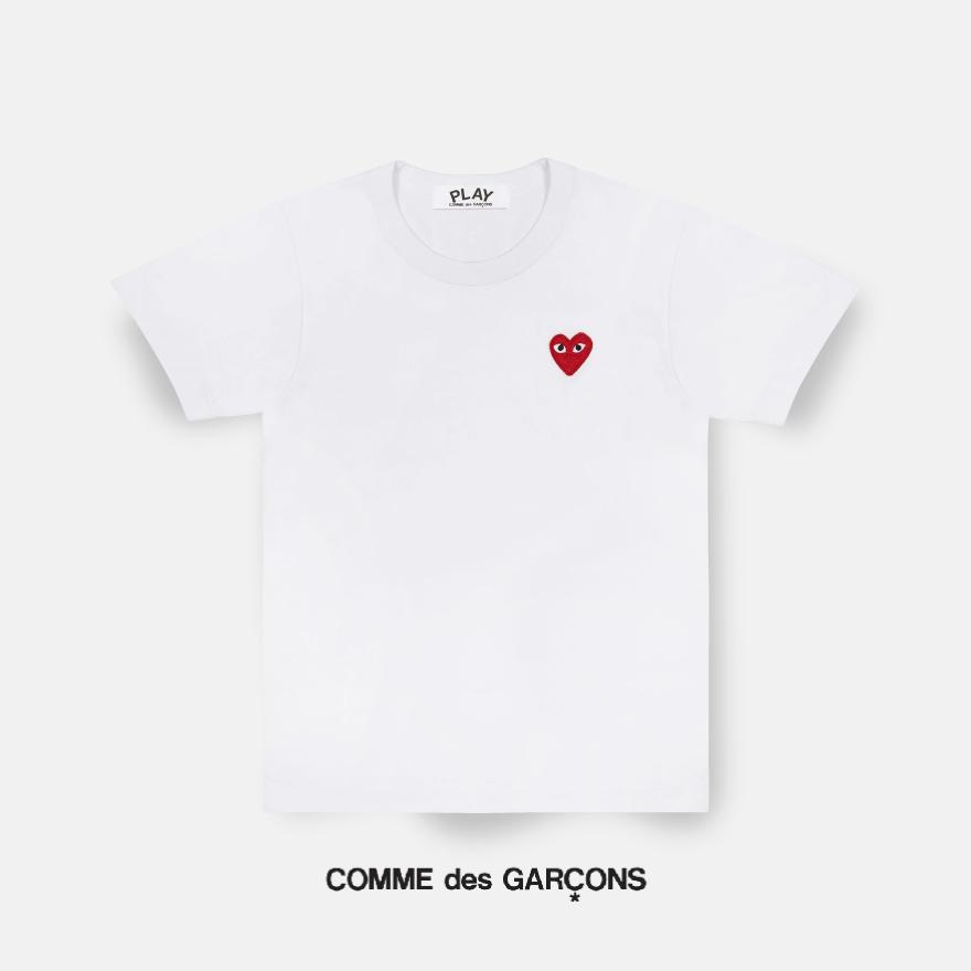 コムデギャルソン レディース Tシャツ PLAY COMME des GARCONS T-Shirt 