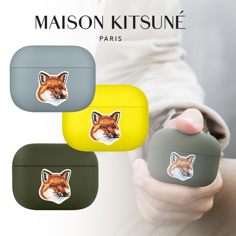 MAISON KITSUNE フォックスヘッド シリコン　AirPods Proケース : maisonkitsune-case01 : and  shop - 通販 - Yahoo!ショッピング