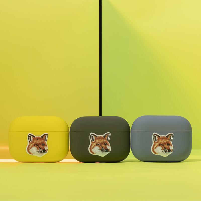 MAISON KITSUNE フォックスヘッド シリコン AirPods Proケース MAISON KITSUNE フォックスヘッド シリコン AirPods Proケース