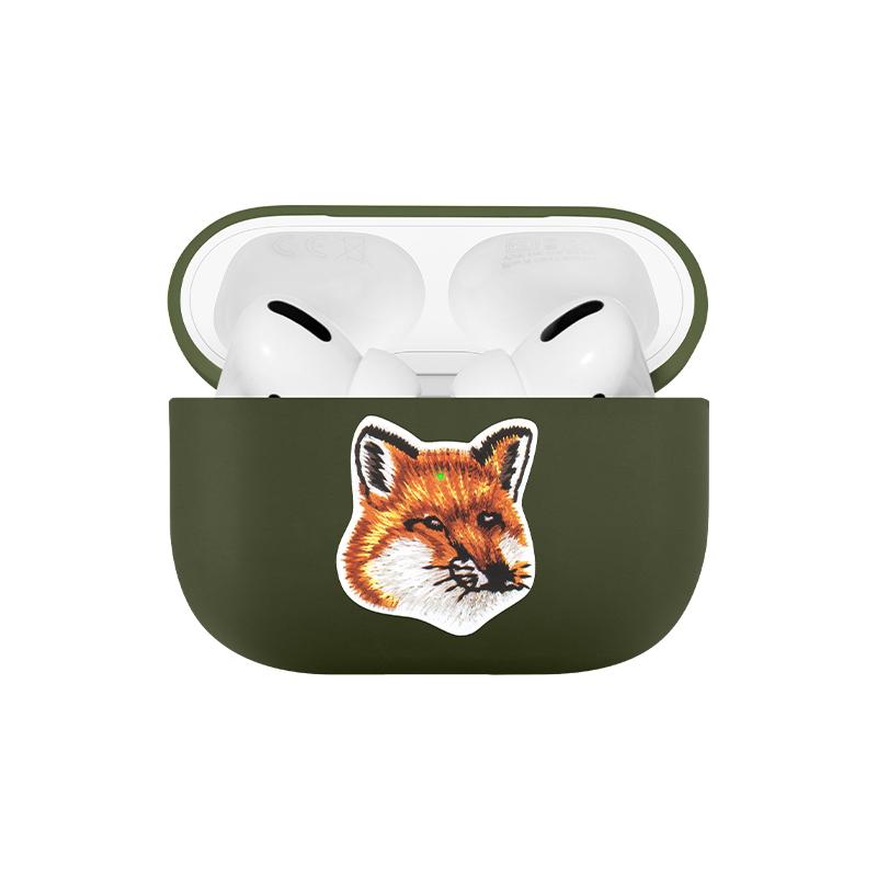 MAISON KITSUNE フォックスヘッド シリコン AirPods Proケース MAISON KITSUNE フォックスヘッド シリコン AirPods Proケース
