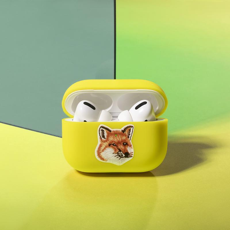MAISON KITSUNE フォックスヘッド シリコン AirPods Proケース MAISON KITSUNE フォックスヘッド シリコン AirPods Proケース