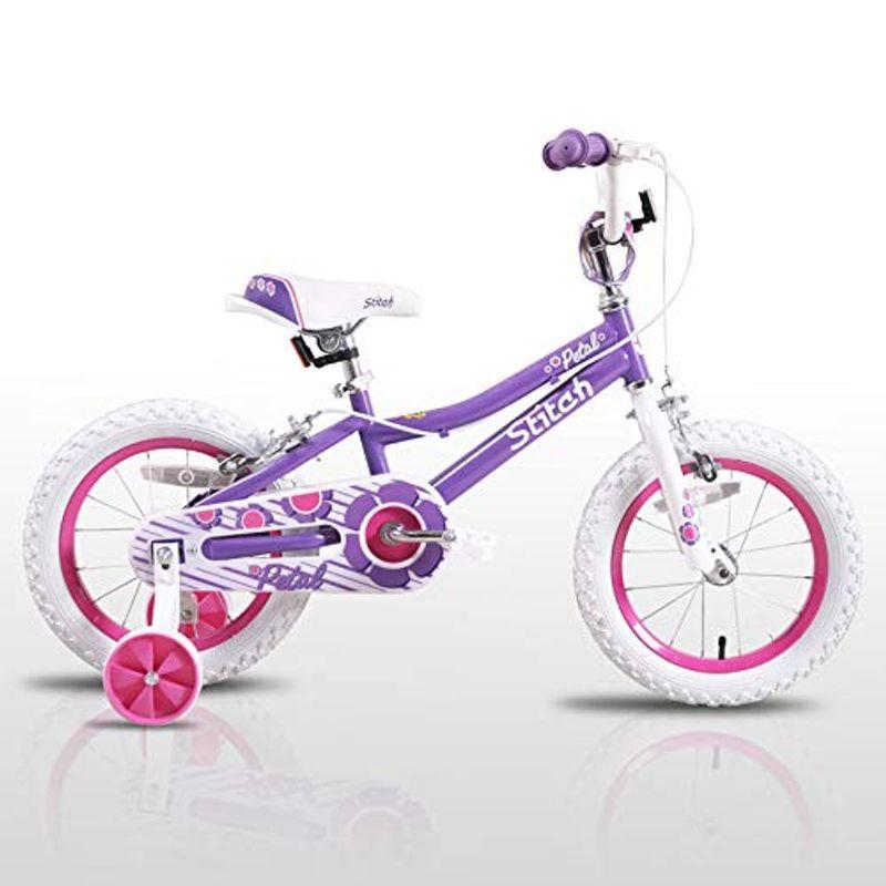 Stitch 子供用自転車 3 4 5 6 7歳 補助輪付き ペタル 男の子 女の子 16インチ 幼児用自転車 お誕生日プレゼント 可愛い 半額sale