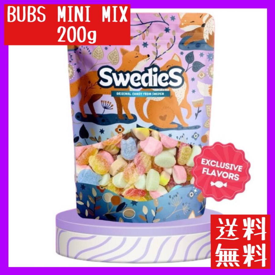 送料無料】スウェーデンキャンディ バブスミニミックス BUBS MINI MIX