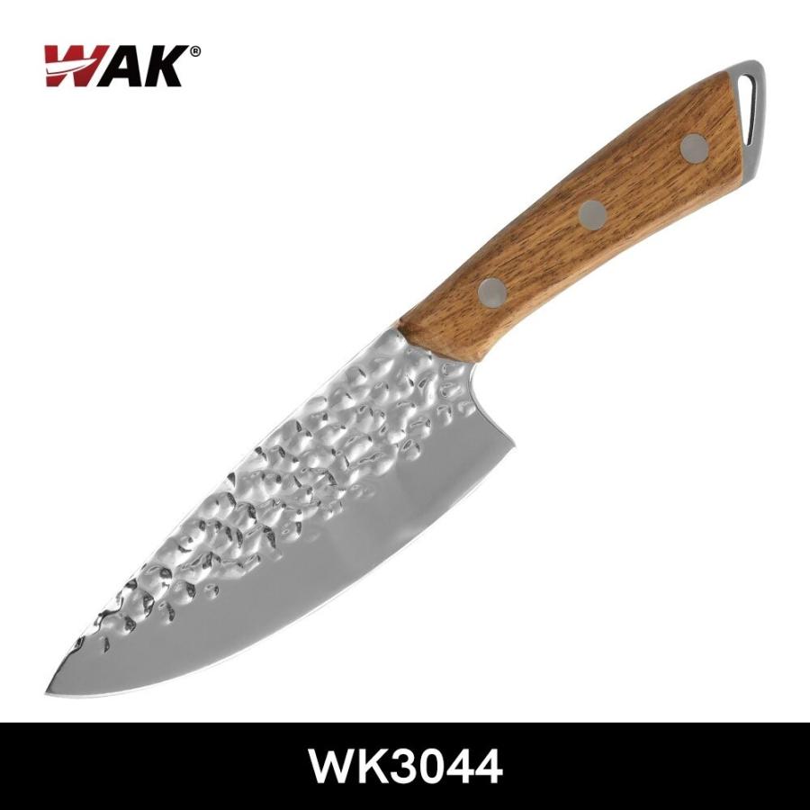 包丁 牛刀 刃渡り 12.3センチ ダマスカス包丁 WAK AUS-8日本ダマスカス鋼 si21122405