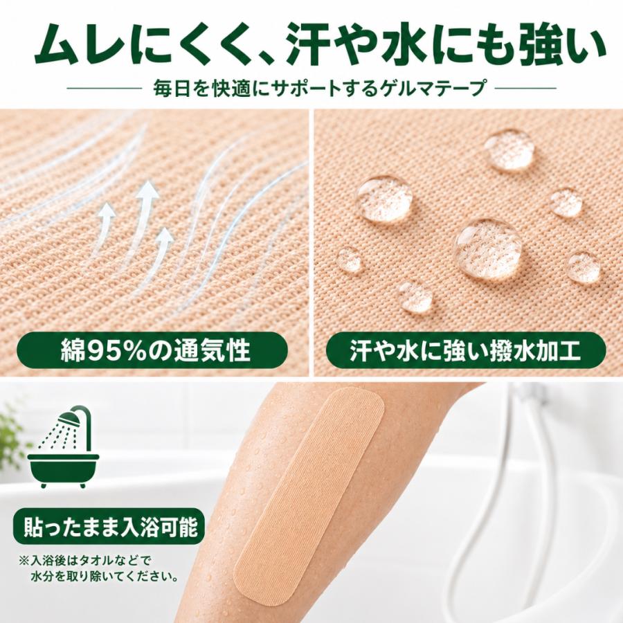 かんぽうゲルマテープ GOLD ゲルマテープ テーピング ゲルマニウム 遠