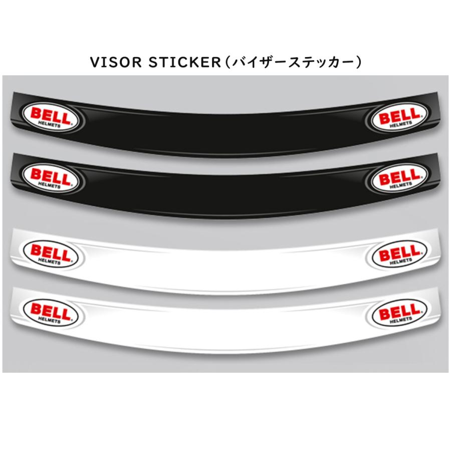 BELL（ベル） ヘルメット VISOR STICKER（バイザーステッカー） bellacceVISORSTICKERアンダーレ