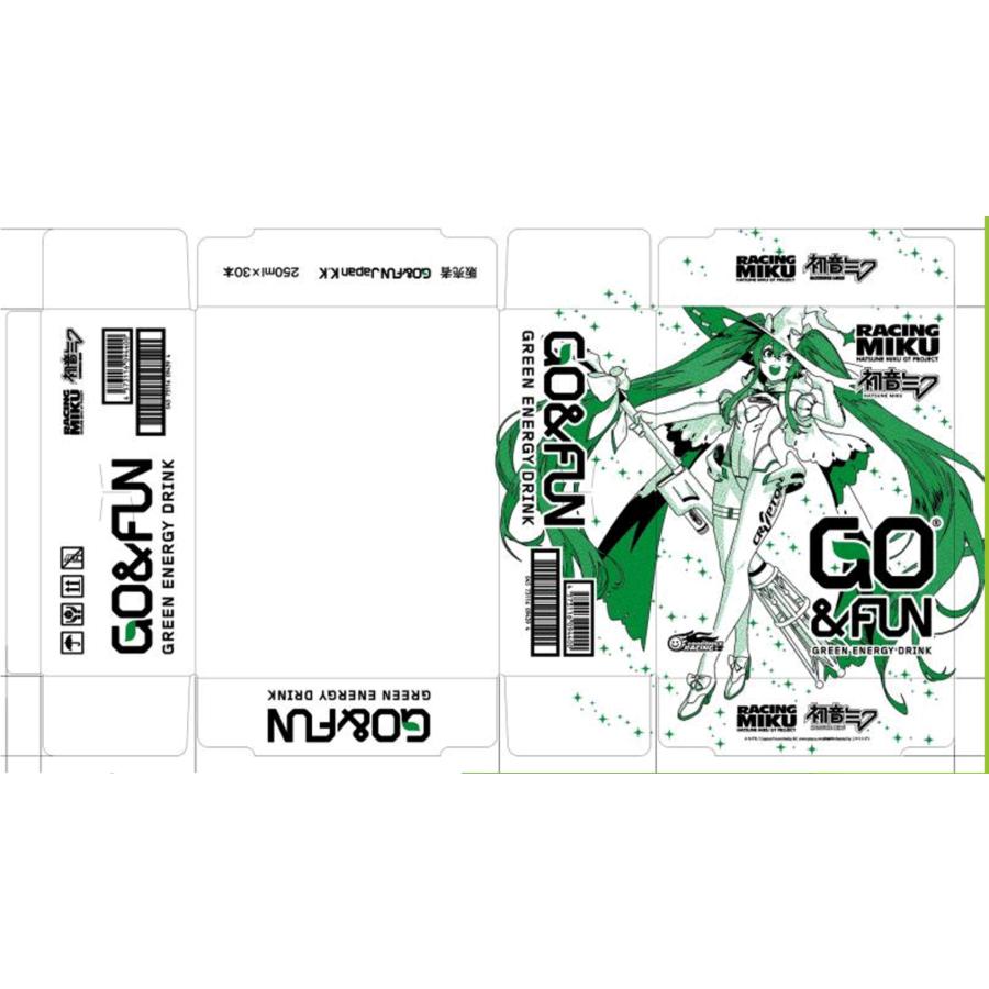 GO&FUN ゴーアンドファン レーシングミク 2024 30本 GO&FUN GO&FUN ゴーアンドファン レーシングミク 2024 30本 GO&FUN