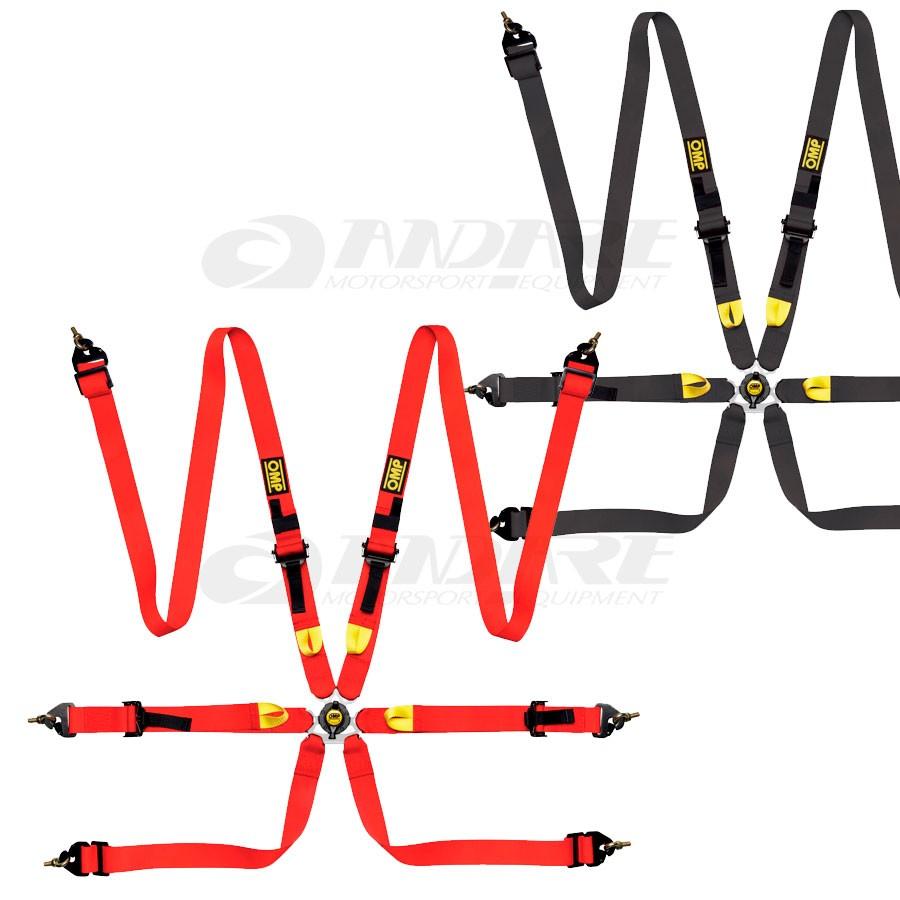 OMP シートベルト/ハーネス ファースト FIRST 2(6点式シートベルト