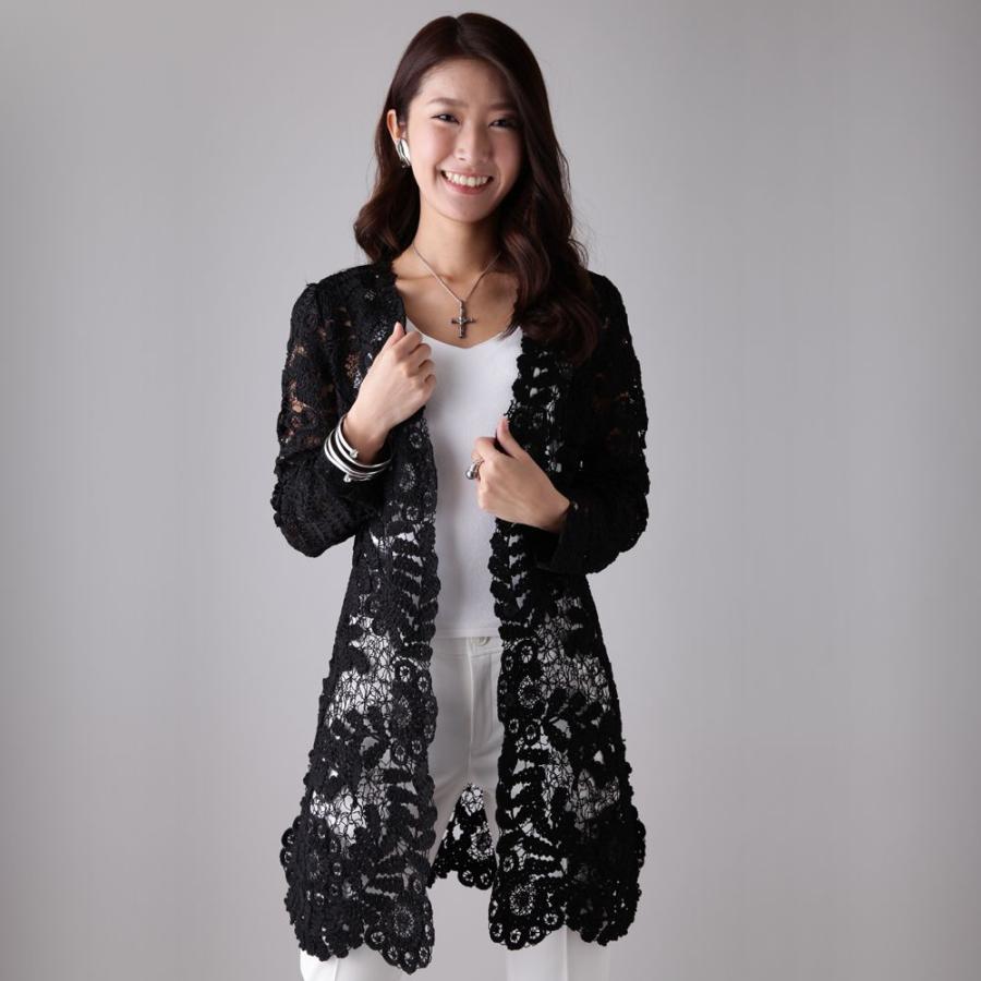 ジャケット レディースファッション レース レディース レディース カーディガン ボレロ 141 アンドアッシュ