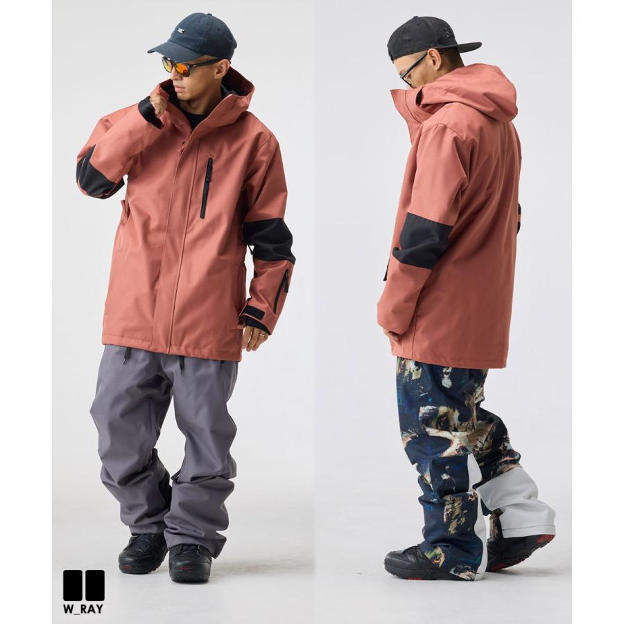 リアリズム スノーボード ウェア メンズ レディース 上下 セット