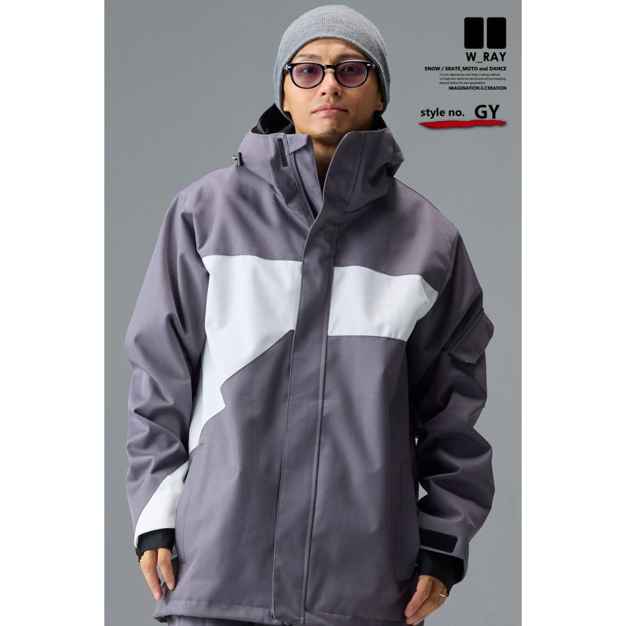 nima スノーボードウェア Sサイズ グレー/ブラック ニーマ(nima) スキーウェア ボードウェア 上下セット キッズ