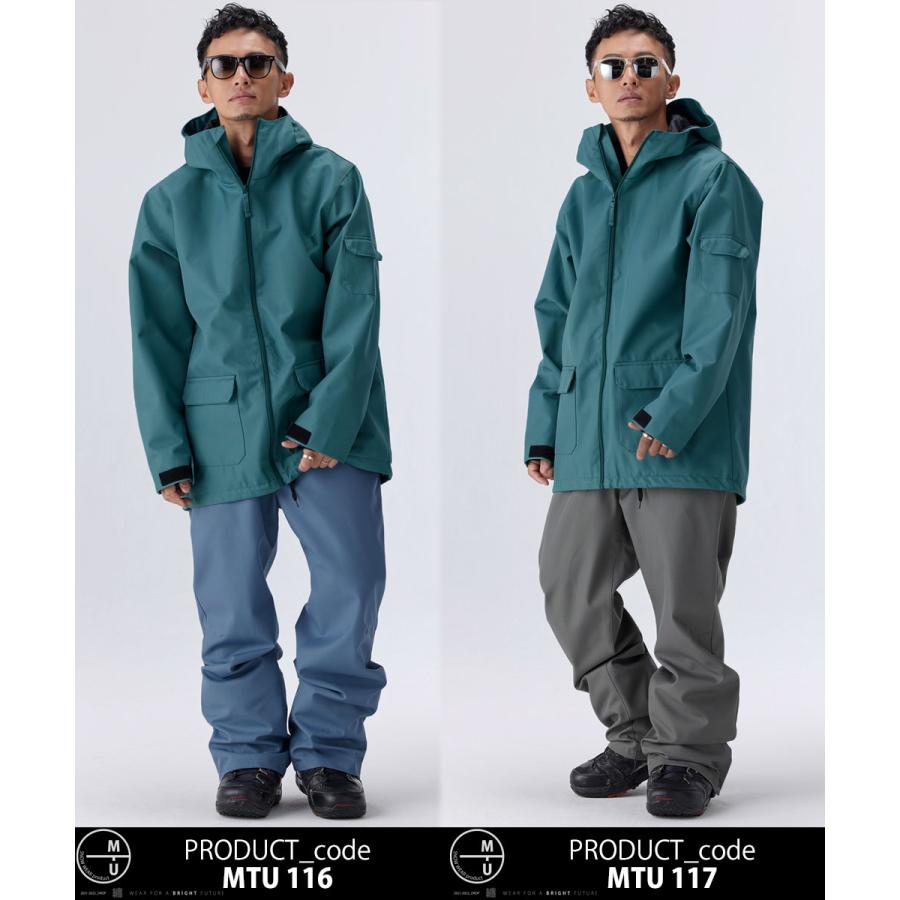 リアリズム スノーボード ウェア メンズ レディース 上下 セット