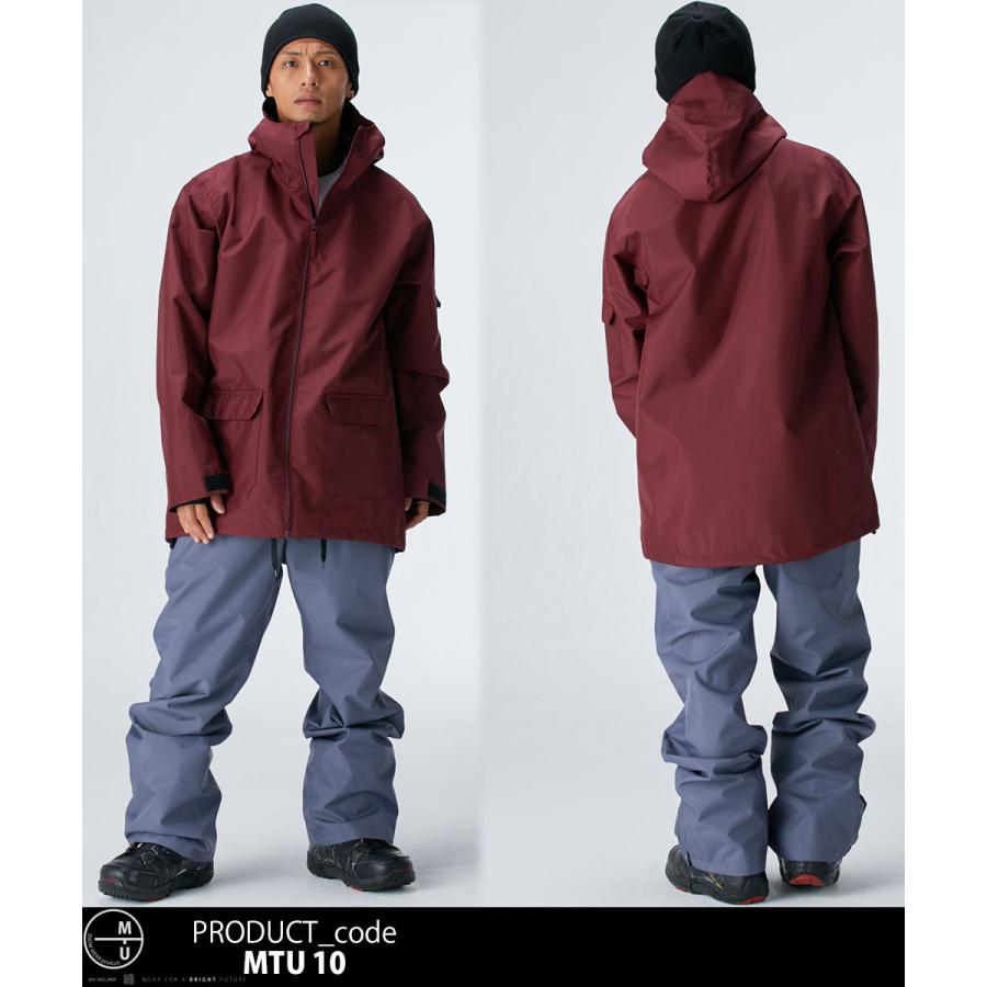 市場 即納 21 22 スノーボードウェア Mtu 上下 上下セット メンズ レディース スノボ スノーボード ユニセックス ウェア