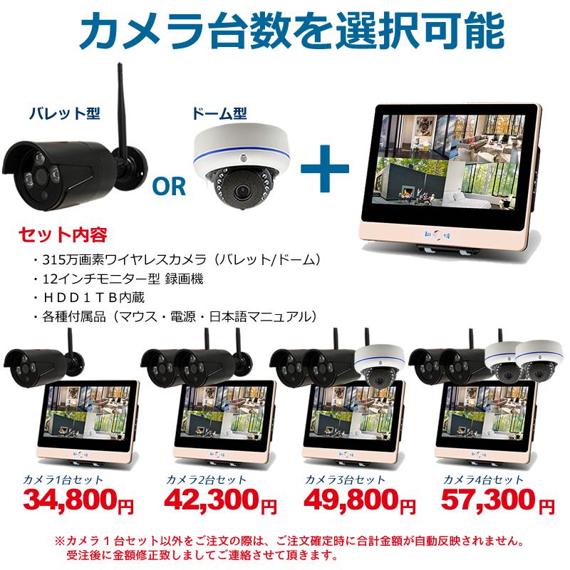 ワイヤレス防犯カメラ＋モニターセット toyoryohin_hiseeu-zxl0003-redscr