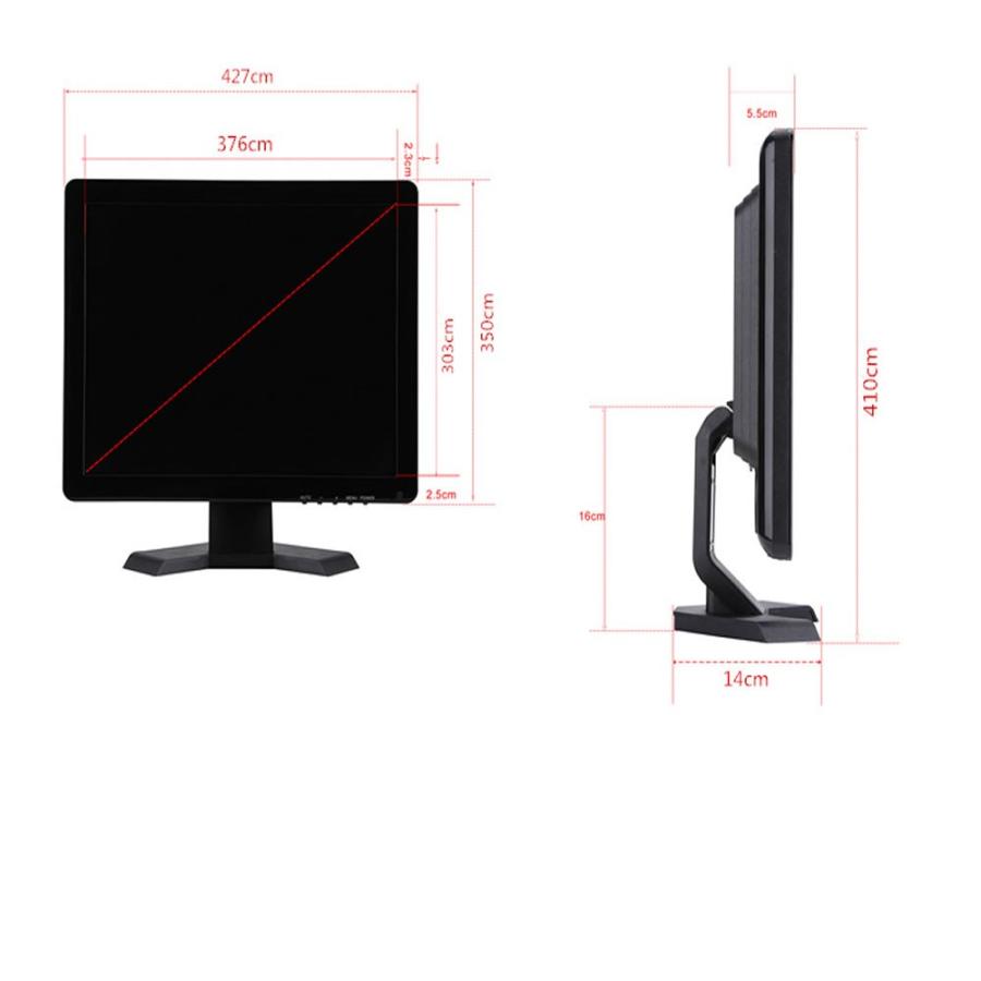 防犯カメラ 監視モニター 19インチ HDMI : ワイヤレス防犯カメラの