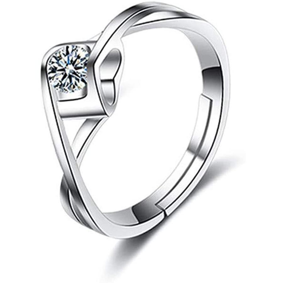 正規店仕入れの Ftwindメンズ リング 指輪 レディース 婚約指輪 カップル ペア フリーサイズ サイズ調整可能 ダイヤモンドをセット レディース リング Btconsulting Solutions Com