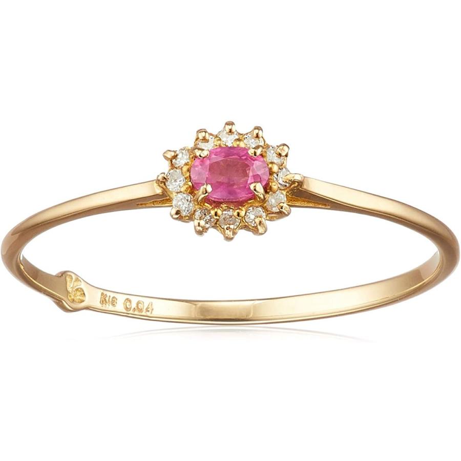 25【新品未使用】 [リトルエンブレム] little emblem K18天然石取り巻きリング LE-AR174 日本サイズ7号 【C9981768288】(34842円)