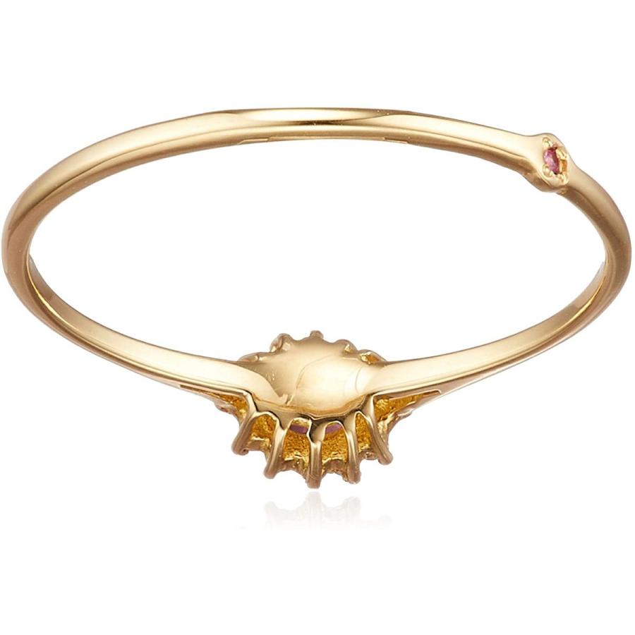 25【新品未使用】 [リトルエンブレム] little emblem K18天然石取り巻きリング LE-AR174 日本サイズ7号 【C9981768288】(34842円)