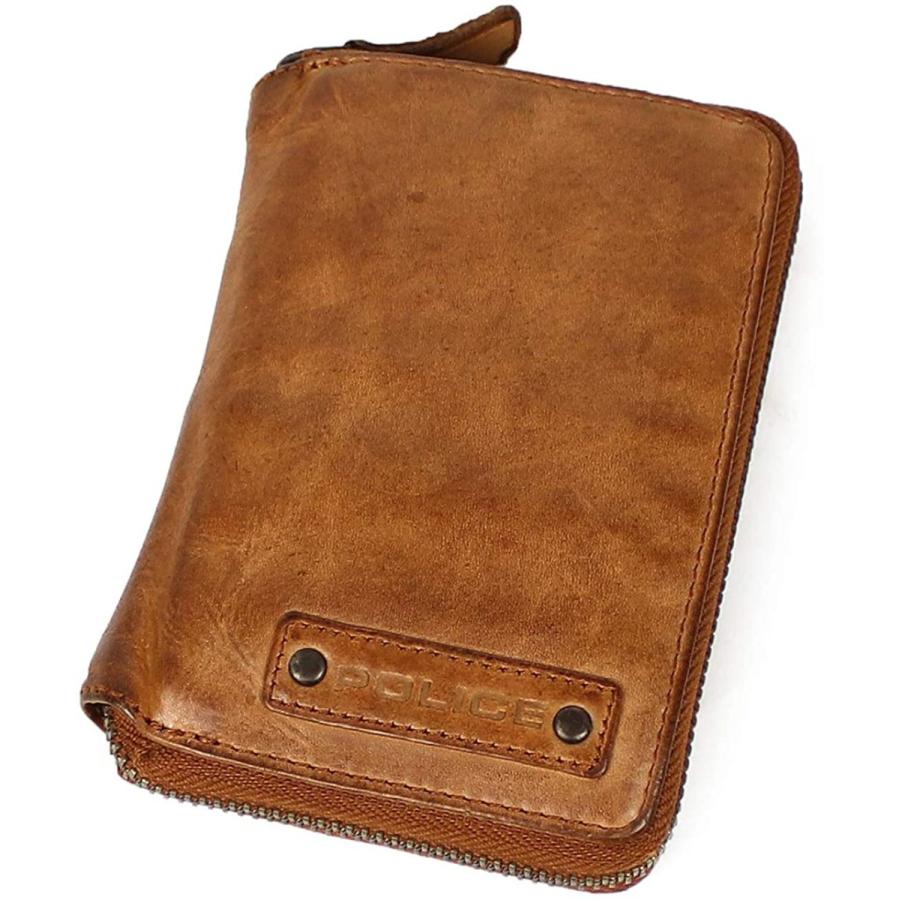 Police ポリス セミ長財布 ミドルウォレット その他財布 小銭入れあり レディースファッション ラヴァーレ ミドルウォレット 25 キャメル Pa Andcom