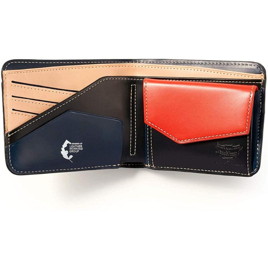 （アトリエ ヒロ）Atelie HIRO LWGシリーズ 二つ折り財布 メンズ 財布 折り財布 札入れ OH-AH-085 (ブラック) アトリエ ヒロ Atelie HIRO LWGシリーズ 二つ折り財布 メンズ 財布 折り財布 札入れ OH AH ブラック