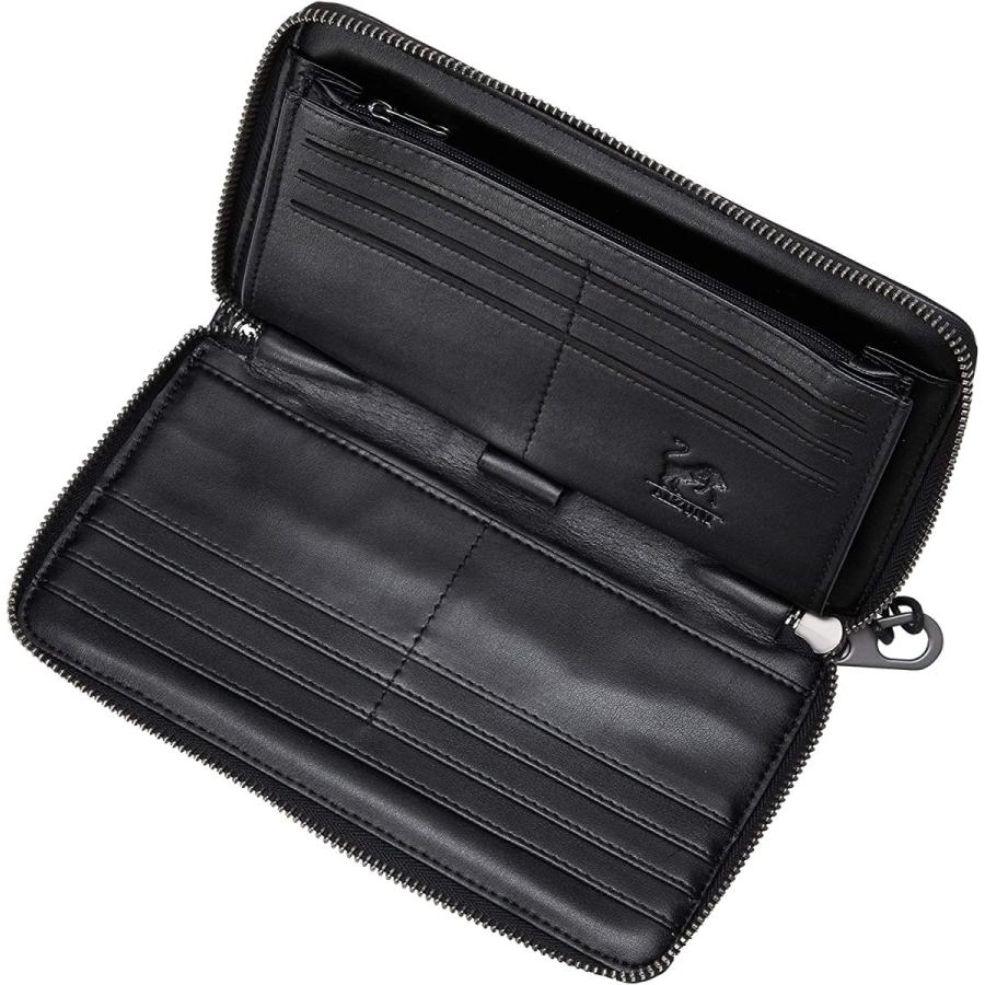 [ALZUNI] 札入れ FRF財布(Sファスナー、パッチワーク) アカクロコンビ ALZUNI 札入れ FRF財布 Sファスナー パッチワーク アカクロコンビ