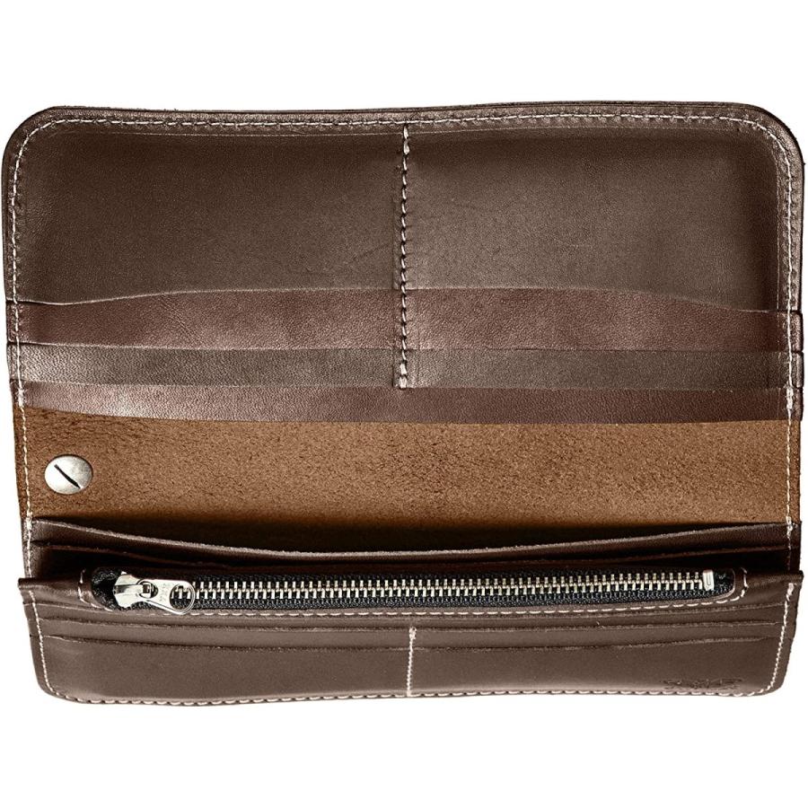 [クイッター] オイルバケッタレザーquitterコンチョ長財布 クイッター 長財布 財布 本革 レザー ダークブラウン ファッション メンズファッション 財布、帽子、ファッション小物 O1129278907(10047円)