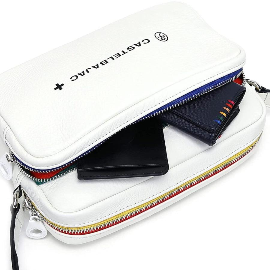 [CASTELBAJAC(カステルバジャック)] ミニショルダーバッグ Cuore(クオーレ) 034113 シロ ファッション メンズファッション JS1658786569(14758円)