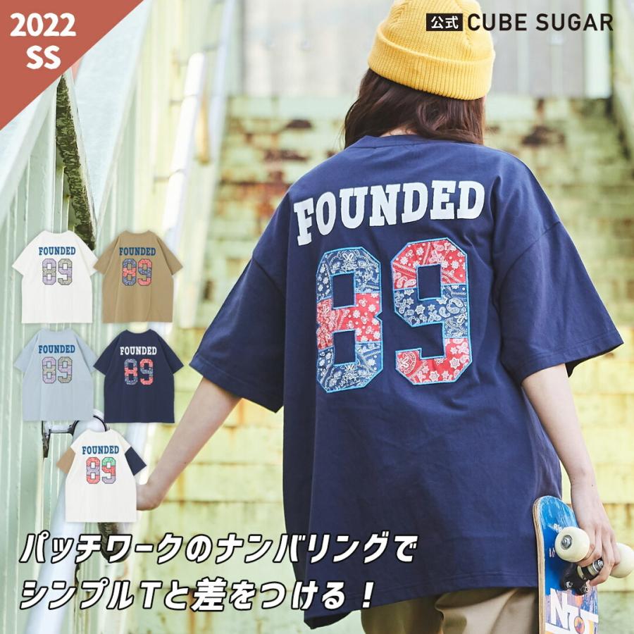 アメカジ レディース トップス Tシャツ 春夏 バックロゴ アウトドア スケーター カジュアル Cube Sugar キューブシュガー And Cube Sugarヤフー店 通販 Yahoo ショッピング