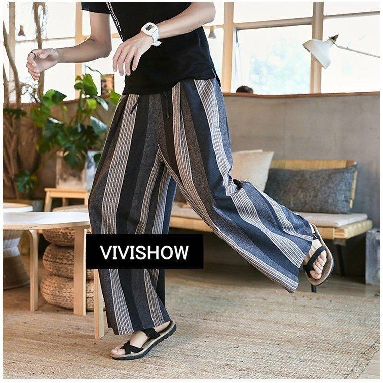 種類豊富な品揃え ボトムス パンツ ワイドパンツ メンズ バギーパンツ パンツ 麻パンツ ロングパン ワイドパンツ メンズ バギーパンツ パンツ 麻 パンツ ロングパンツ リネンパンツ ストライプ柄 ゆったり ボトムス サマー Www Threeriversofs Com