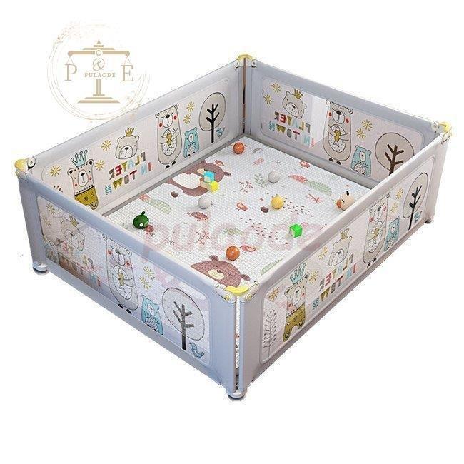 ベビーサークル 大型 ベビーフェンス おしゃれ 扉ロック 安全の高さ マットなし 育児ベビーサークル 底に吸盤付き 赤ちゃん 垂直・片側昇降可能 柵 安全 H1526264856(13579円)