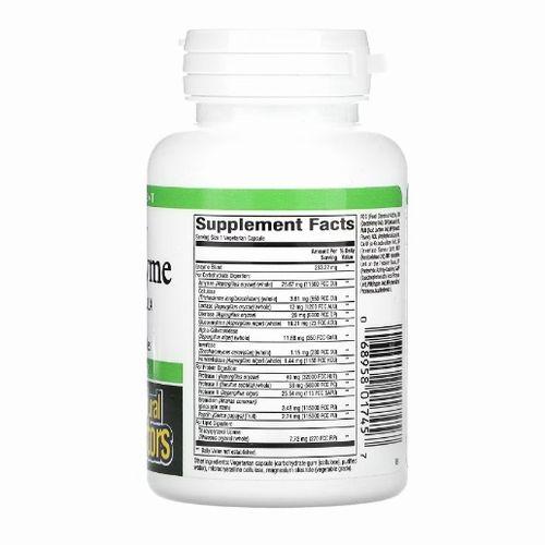 天然型マルチ消化酵素 60粒入 炭水化物消化酵素8種 タンパク質消化酵素5種 脂質消化酵素1種 分解酵素 サプリメント Natural