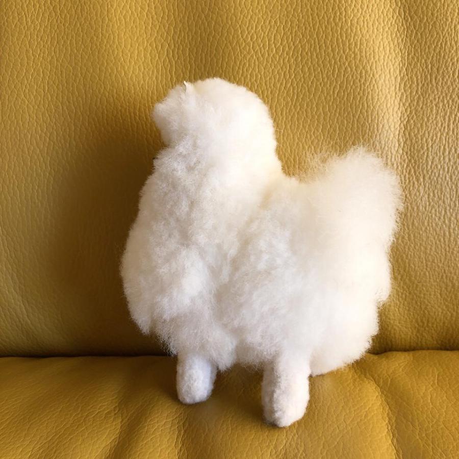 アルパカ ぬいぐるみ ホワイト アルパカぬいぐるみ リアル ふわふわ 顔がかわいい 白ホワイトM