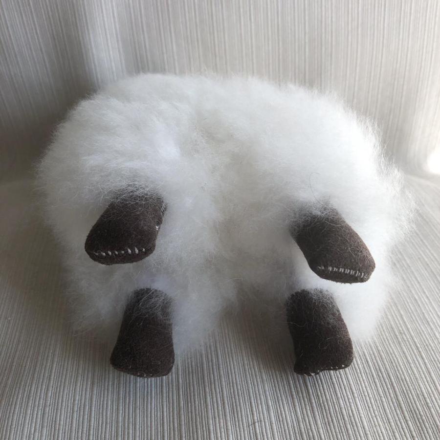 アルパカぬいぐるみ リアル ふわふわ 顔がかわいい 白ホワイト